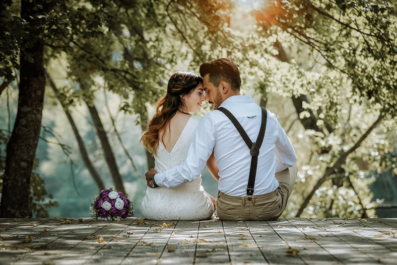 Unconventional wedding for Aquarius